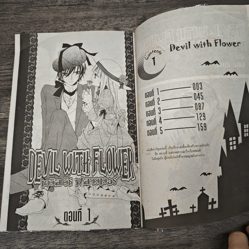 DEVIL WITH FLOWER เดวิล วิธ ฟลาวเวอร์ 10 เล่มจบ - Hisamu Oto รูปที่ 6