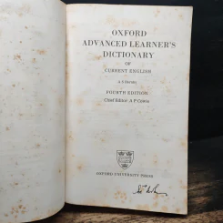 Oxford Advanced Learner's Dictionary New Edition รูปที่ 6