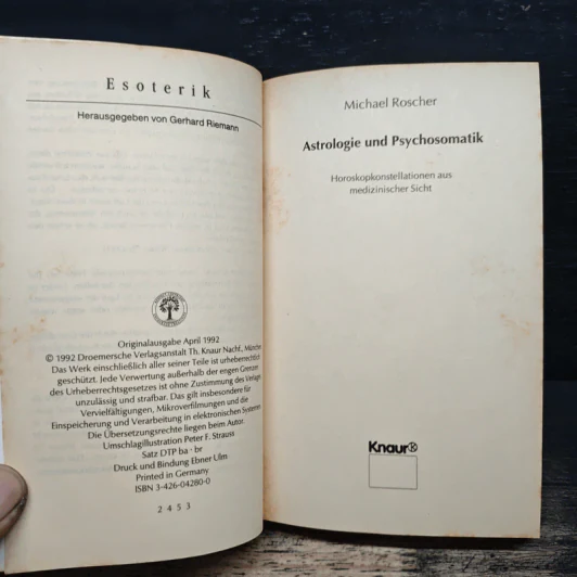 Astrologie und Psychosomatik - Michael Roscher รูปที่ 6