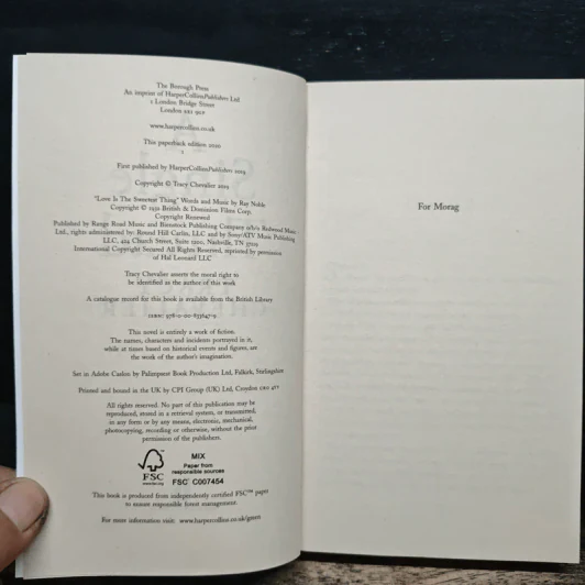 A Single Thread - Tracy Chevalier รูปที่ 6