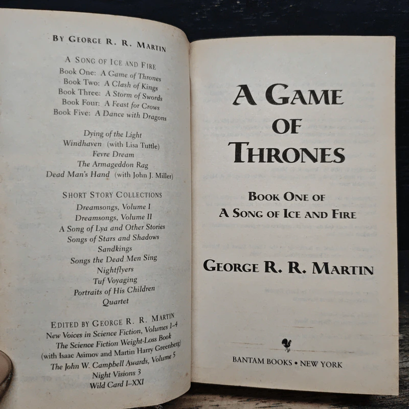 A Game of Thrones - George R.R. Martin รูปที่ 6