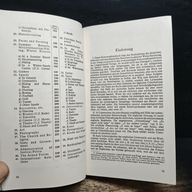 Langenscheidts Konversationsbuch Englisch-Deutsch รูปที่ 9