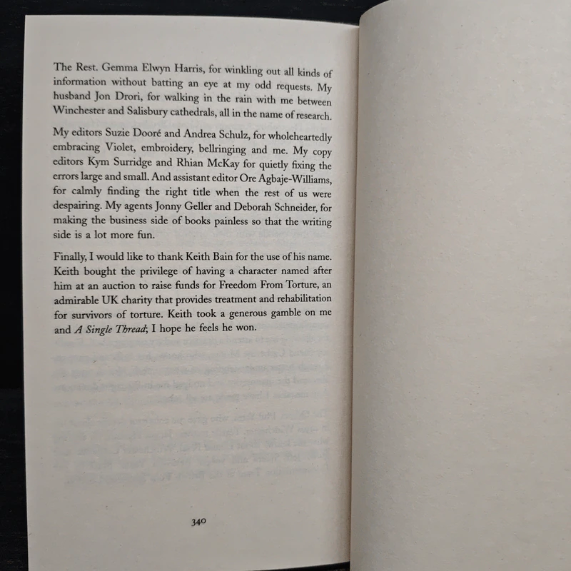 A Single Thread - Tracy Chevalier รูปที่ 8
