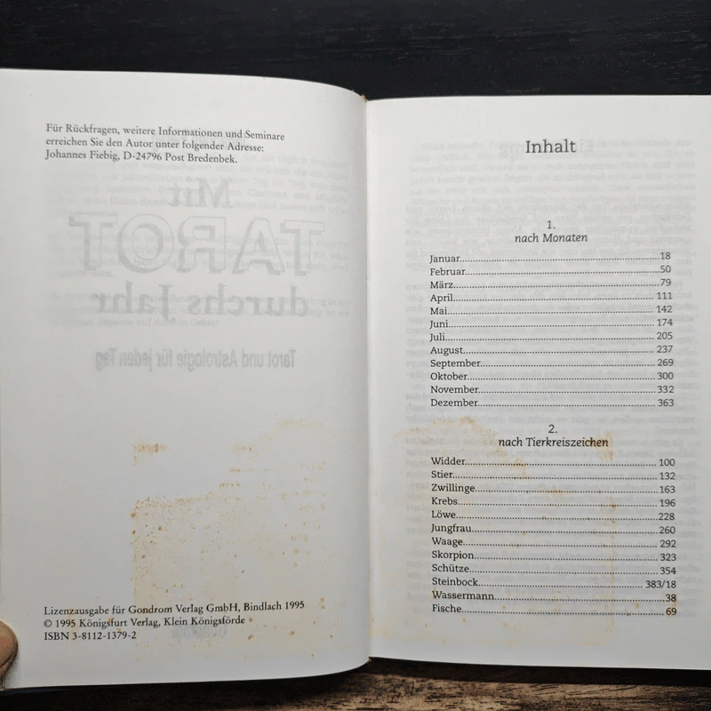 Mit Tarot durchs Jahr - Johannes Fiebig รูปที่ 6