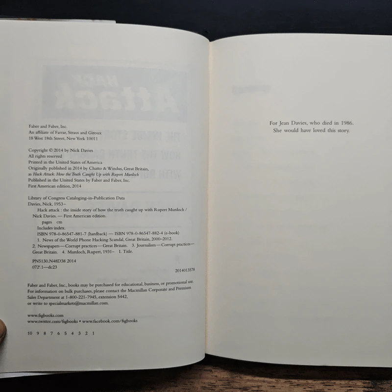 Hack Attack The Inside Story of How the Truth - Nick Davies รูปที่ 6