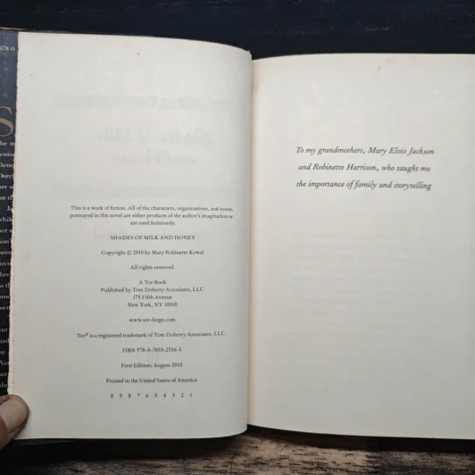 Shades of Milk and Honey - Mary Robinette Kowal รูปที่ 6