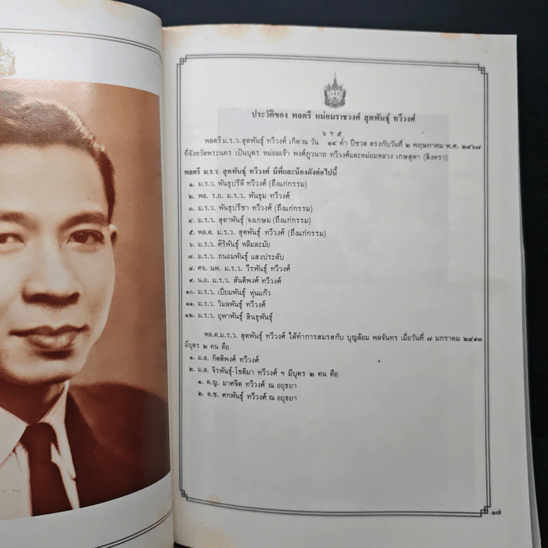 อนุสรณ์ในงานพระราชทานเพลิงศพ พลตรี หม่อมราชวงศ์ สุตพันธุ์ ทวีวงศ์ ปม ทช. รูปที่ 7