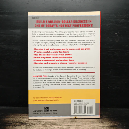 Million Dollar Coaching - Alan Weiss, Ph.D. รูปที่ 2