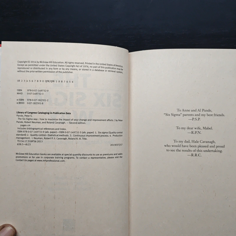 The Six Sigma Way - Peter S. Pande, Robert P. Neuman รูปที่ 6