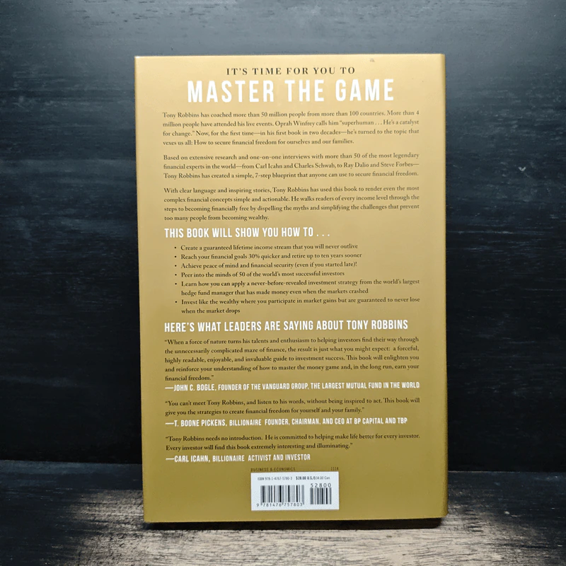 Money Master the Game - Tony Robbins รูปที่ 2