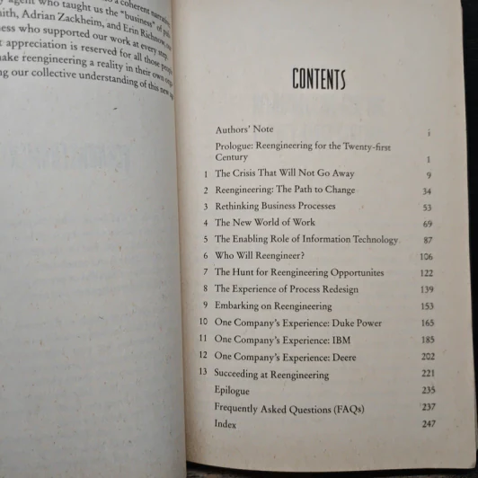 Reengineering The Corporation - Michael Hammer, James Champy รูปที่ 9