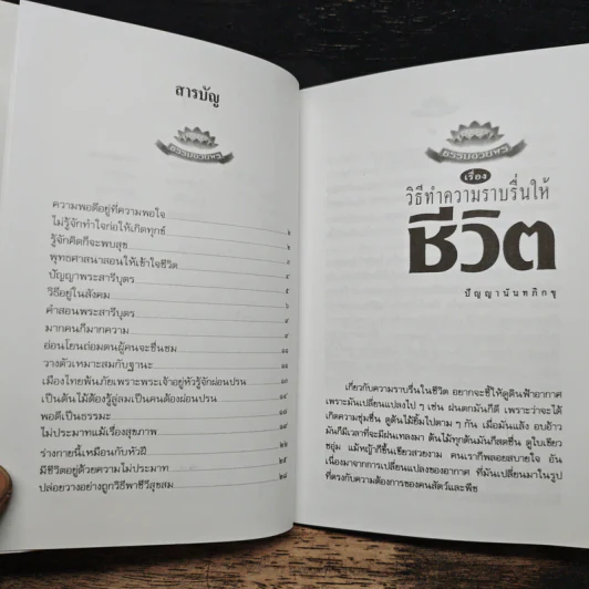 วิธีทำความราบรื่นให้ชีวิต - ปัญญานันทภิกขุ รูปที่ 7