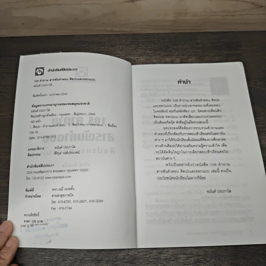 108 คำถาม สารพันคำตอบ ศิลปะและออกแบบ - อนันต์ ประภาโส รูปที่ 6