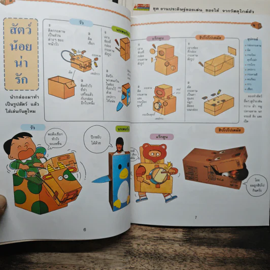 ชุด งานประดิษฐ์ของเล่น ของใช้ จากวัสดุใกล้ตัว 8 เล่ม - ทาเคอิ ชิโร่ รูปที่ 20