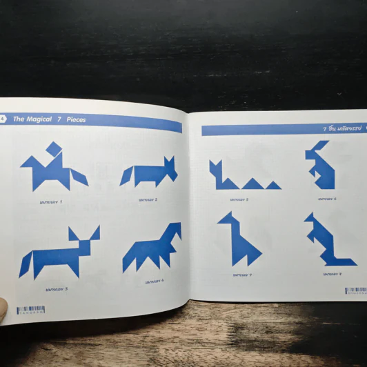 แทนแกรม 7 ชิ้น มหัศจรรย์ - ดร.ปานทอง กุลมาดศิริ รูปที่ 7