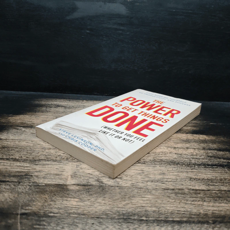 The Power to Get Things Done - Steve Levinson รูปที่ 4