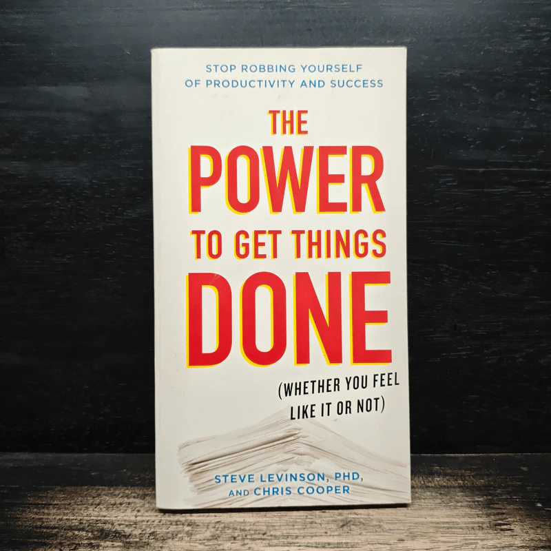 The Power to Get Things Done - Steve Levinson รูปที่ 1
