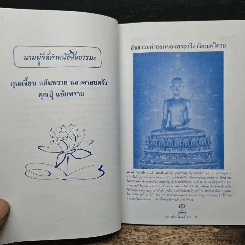 สัจธรรมคำสอนของ พระศรีอาริยเมตไตรย รูปที่ 6