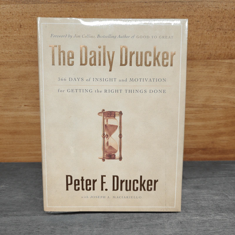 The Daily Drucker - Peter F. Drucker, Joseph A. Maciariello รูปที่ 1