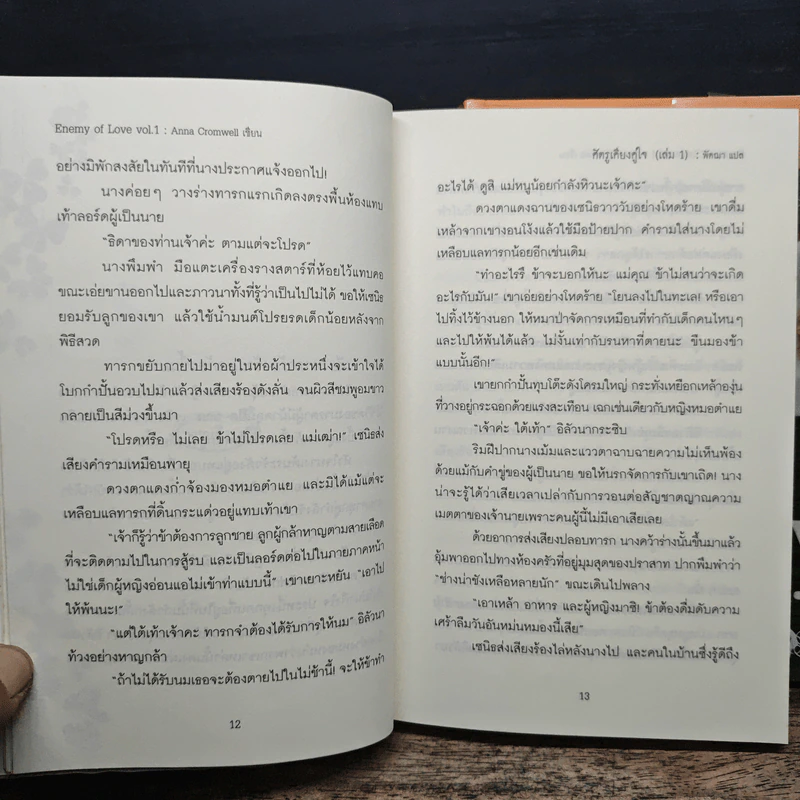ศัตรูเคียงคู่ใจ Enemy of Love 2 เล่มจบ - Anna Cromwell รูปที่ 8