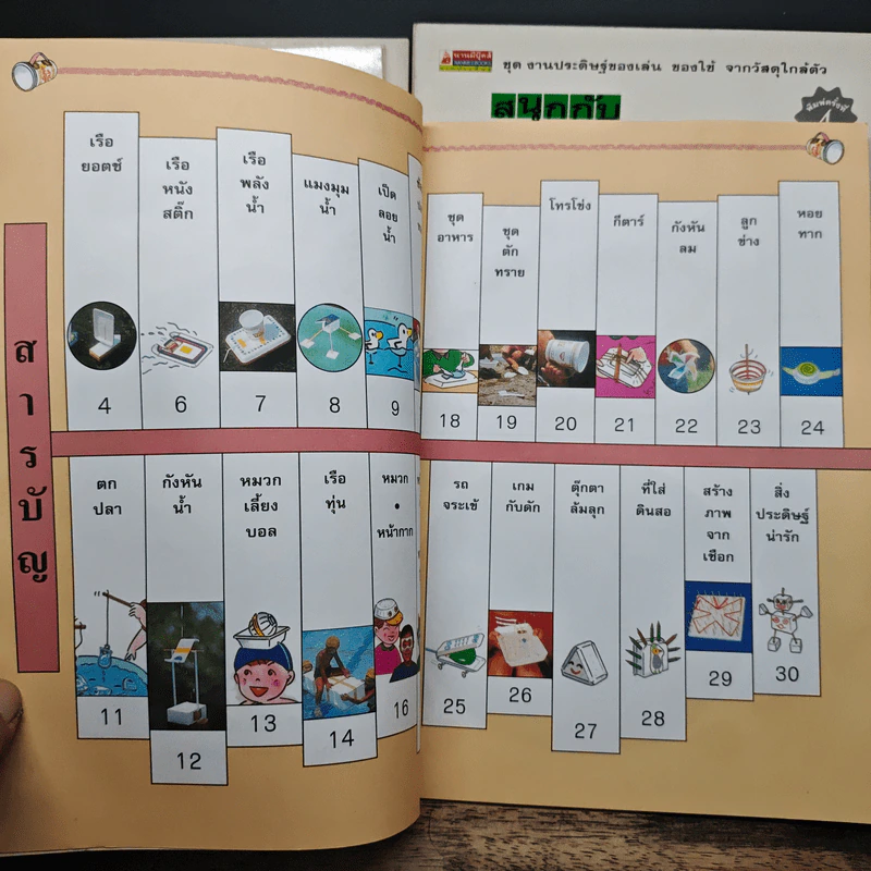 ชุด งานประดิษฐ์ของเล่น ของใช้ จากวัสดุใกล้ตัว 8 เล่ม - ทาเคอิ ชิโร่ รูปที่ 15