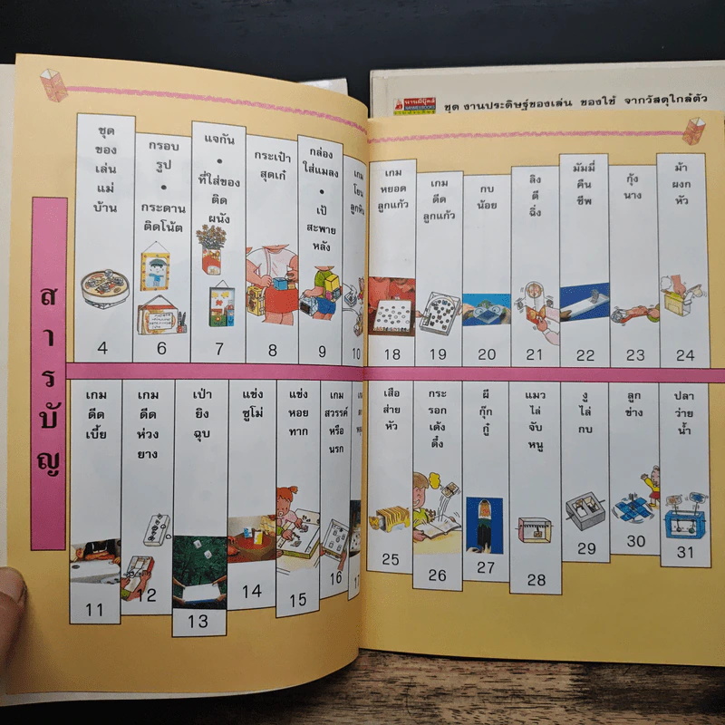 ชุด งานประดิษฐ์ของเล่น ของใช้ จากวัสดุใกล้ตัว 8 เล่ม - ทาเคอิ ชิโร่ รูปที่ 9