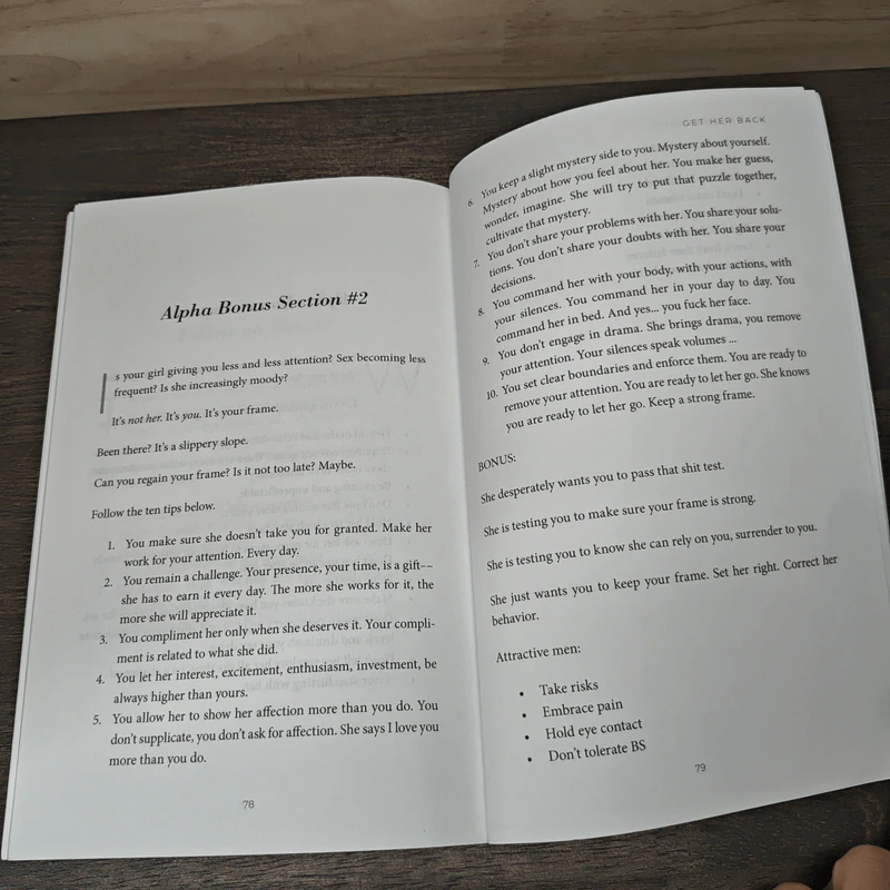 GET HER BACK: FOR MEN ONLY - Michael Sweeney รูปที่ 8