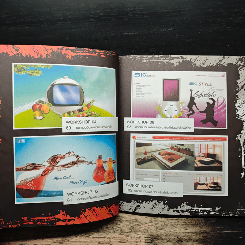 Photoshop Web design ออกแบบและสร้างหน้าเว็บสวยให้โดนใจ - ชาตพล นภาวารี รูปที่ 8