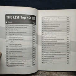 The List Top 40 ด้วยการจัดอันดับ รูปที่ 6