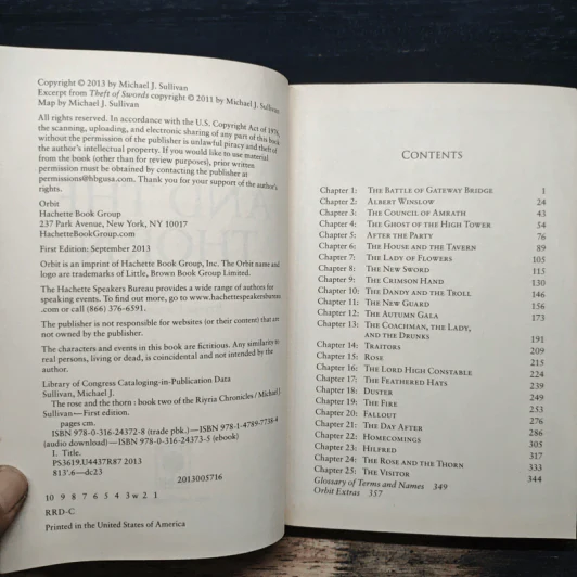 The Rose and the Thorn - Michael J. Sullivan รูปที่ 6