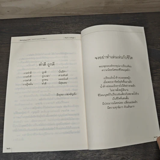 ชีวิตไม่ใช่ของเล่น จงอย่าทำเล่นเล่นกับชีวิต - ธีรยุทธ เวชเจริญยิ่ง รูปที่ 8