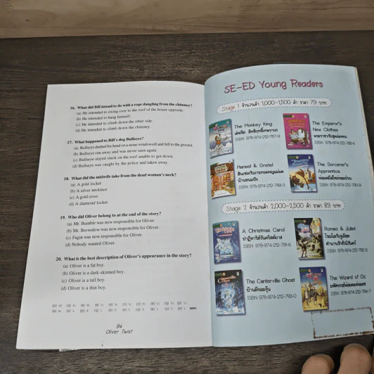 Oliver Twist โอลิเวอร์ ทวิสต์ หนุ่มน้อยหัวใจทระนง - Se-Ed Young Readers Stage 3 รูปที่ 8