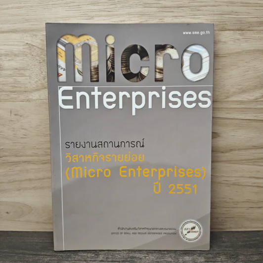 Micro Enterprises รายงานสถานการณ์ วิสาหกิจรายย่อย ปี 2551 รูปที่ 1