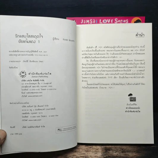 รักแสบใสสะดุดใจยัยแก้มแดง 2 เล่มจบ - Rose Quartz รูปที่ 6