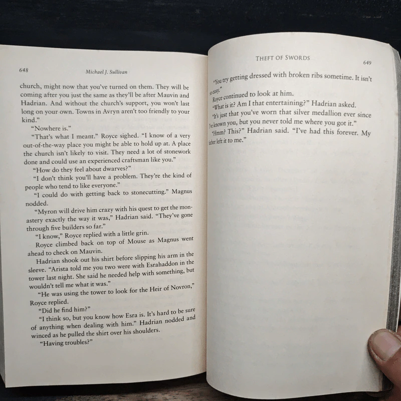 Theft of Swords - Michael J. Sullivan รูปที่ 9
