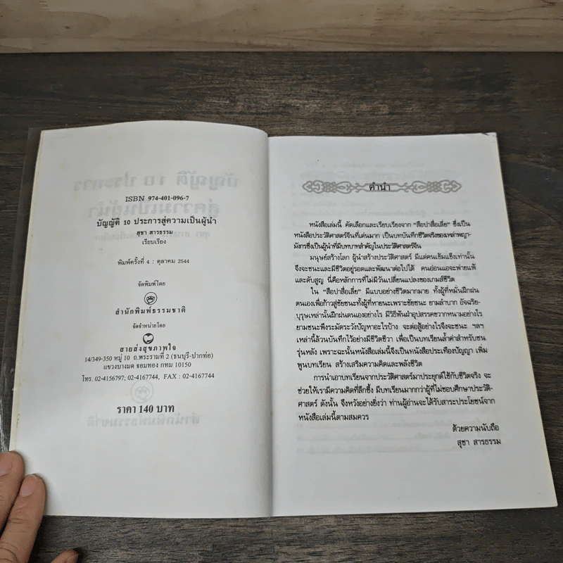บัญญัติ 10 ประการ สู่ความเป็นผู้นำ - สรา สารธรรม รูปที่ 6