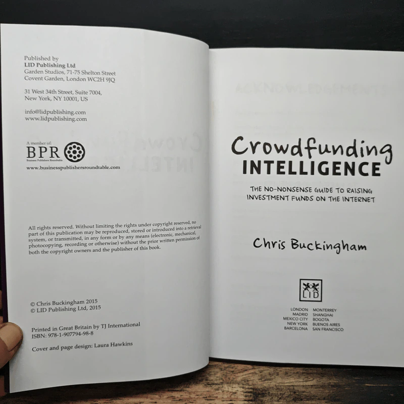 Crowdfunding Intelligence - Chris Buckingham รูปที่ 6
