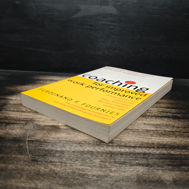 Coaching for Improved Work Performance - Ferdinand F. Fournies รูปที่ 4