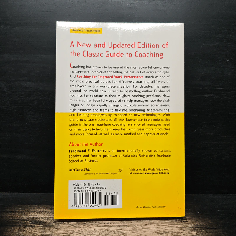 Coaching for Improved Work Performance - Ferdinand F. Fournies รูปที่ 2