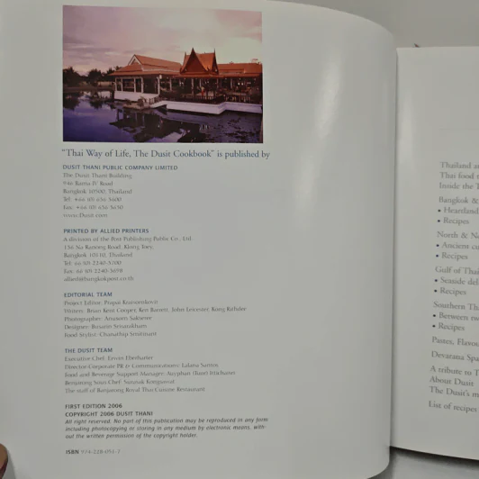 Thai Way of Life: The Dusit Cookbook รูปที่ 6