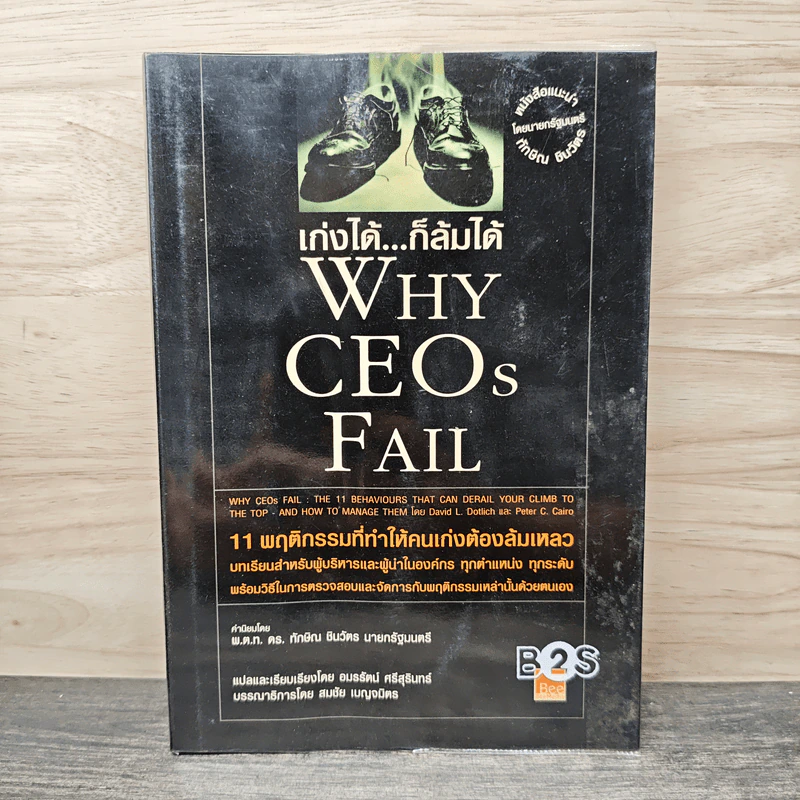 เก่งได้...ก็ล้มได้ Why CEOs Fail - David L.Dotlich, Peter C.Cairo รูปที่ 1