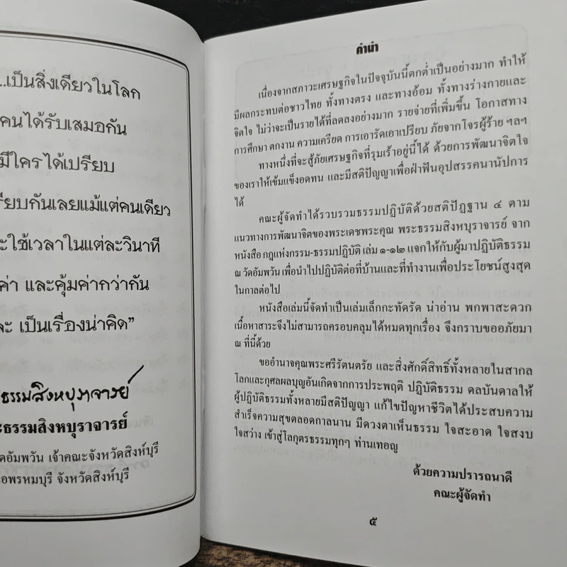 พัฒนาจิตเพื่อสู้ภัยเศรษฐกิจ ด้วยสติปัฏฐานสี่ - พระธรรมสิงหบุราจารย์ (หลวงพ่อจรัญ ฐิตธมโม) รูปที่ 6