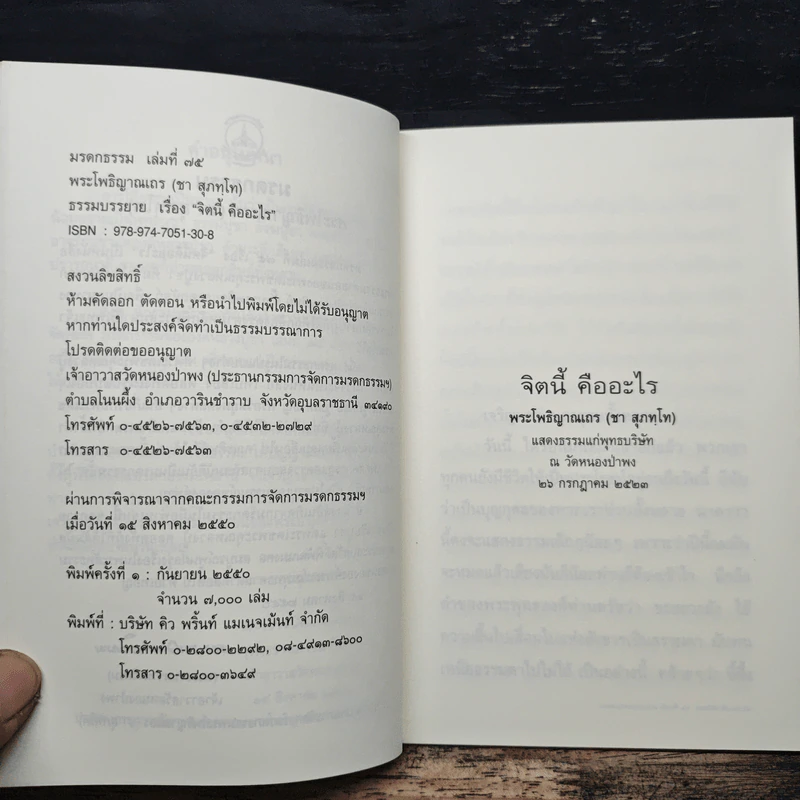 จิตนี้คืออะไร - พระโพธิญาณเถร (ชา สุภทโท) รูปที่ 7