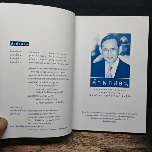 คำพ่อสอน ประมวลพระบรมราชโชวาทและพระราชดำรัสเกี่ยวกับความสุขในการดำเนินชีวิต รูปที่ 6