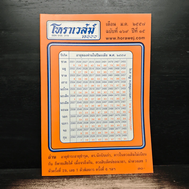 โหราเวสม์ ปีที่ 15 ฉบับที่ 169 ม.ค.2557 รูปที่ 1