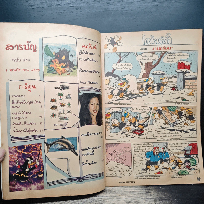 Walt Disney's COMICS And Stories ฉบับที่ 252 รูปที่ 6