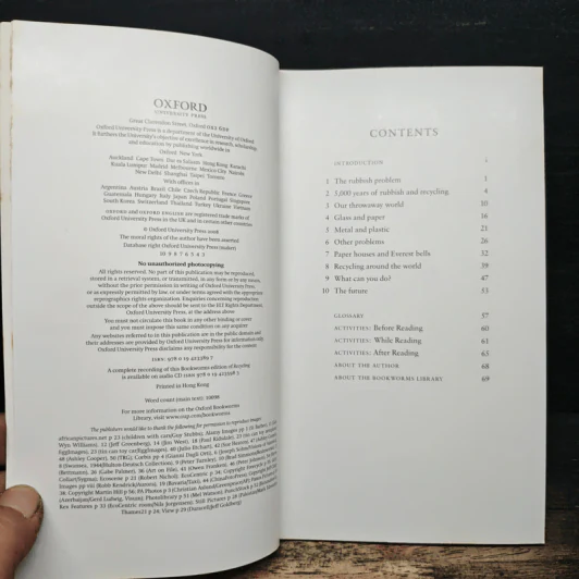 Oxford Bookworms Factfiles: Recycling - SUE STEWART รูปที่ 6