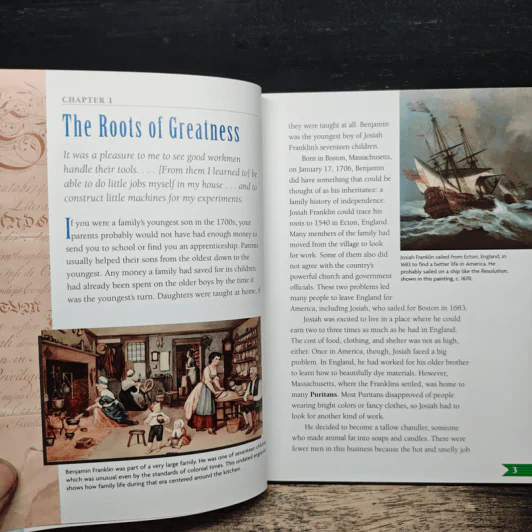 Sterling Biographies: Benjamin Franklin - Maria Mihalik Higgins รูปที่ 8