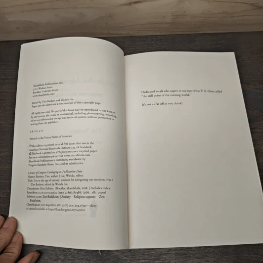 Zen in the Age of Anxiety - Tim Burkett รูปที่ 6