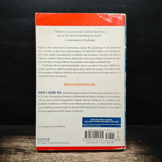 Influence: The Psychology of Persuasion - Robert B. Cialdini รูปที่ 2